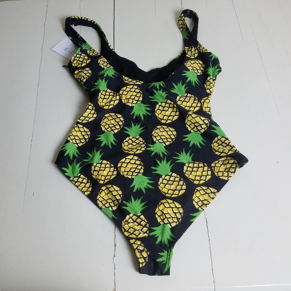Mrs Parker Pineapple Print Swimsuit - Picture 6 of 8